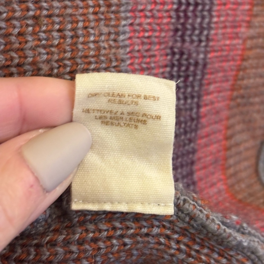 We The Free, Free People Gray and Pink Patterned Cardigan - Picture 10 of 12